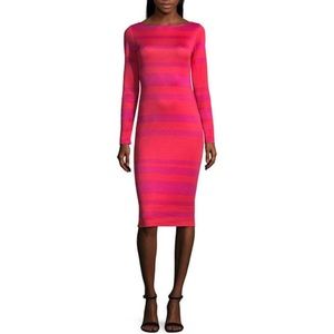 Project runway striped dress